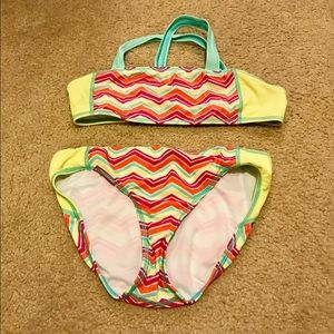 Lands End Girls Size 14 Bathing Suit