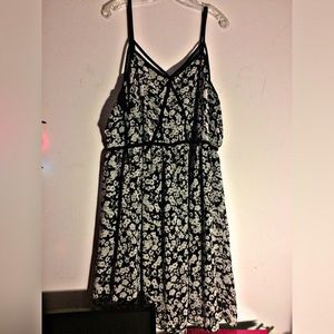 Lane Bryant Crisscross Floral Dress