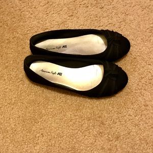 Black American Eagle Dress Shoes Size 5