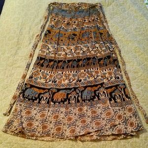 Funky People Wrap Skirt