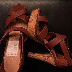 Brown heels