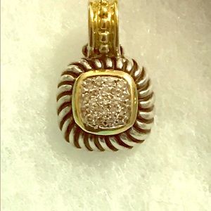 David Yurman Diamond Enhancer/Pendant