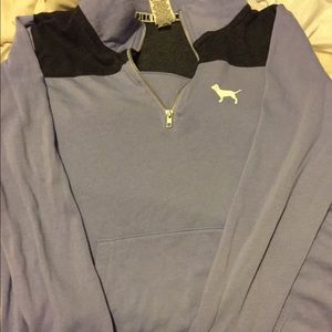 VS PINK light purple sweatshirt