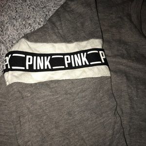 PINK shirt, (wrinkled because it's been folded)