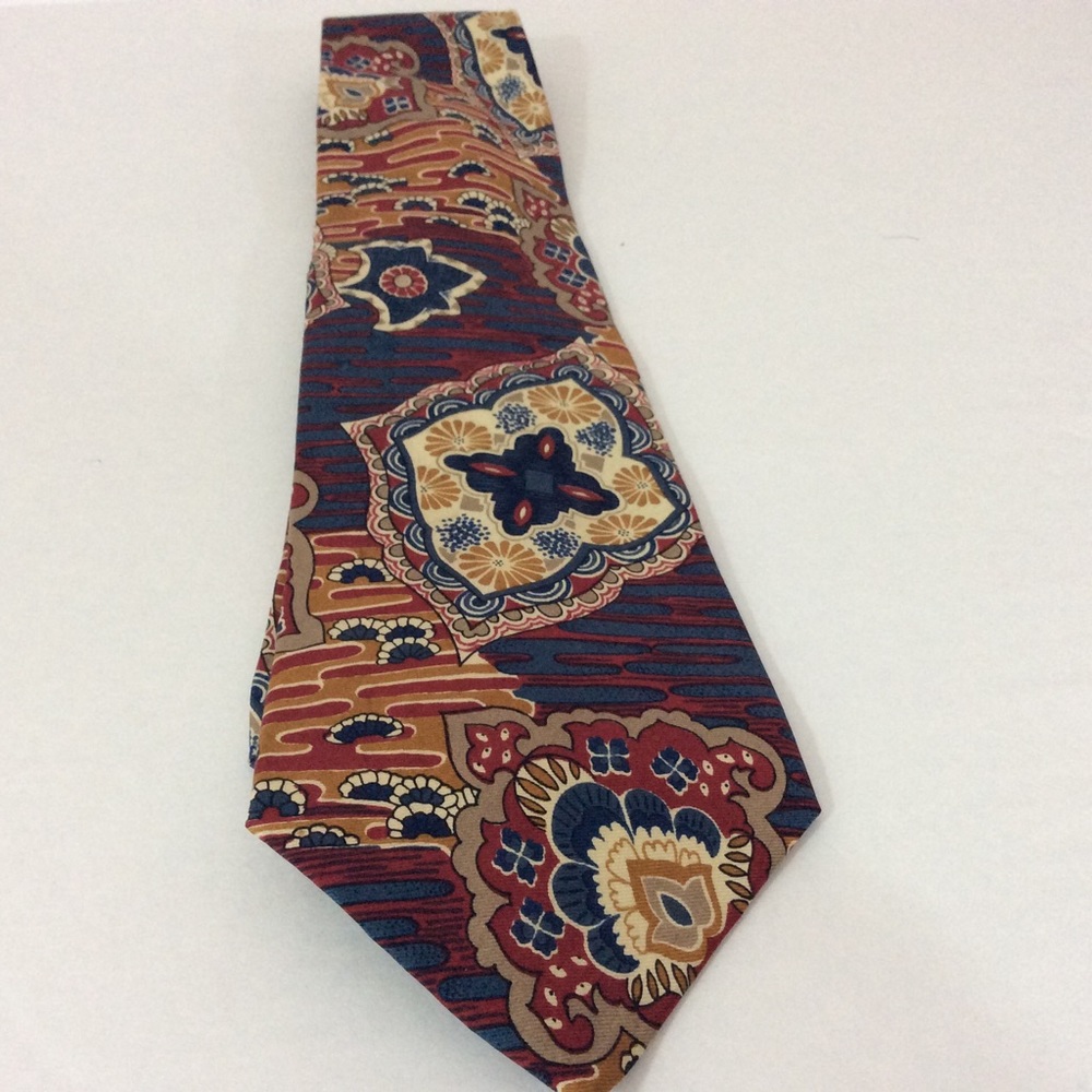 Nautical Men's Tie Abstract Design 57.5 " Long