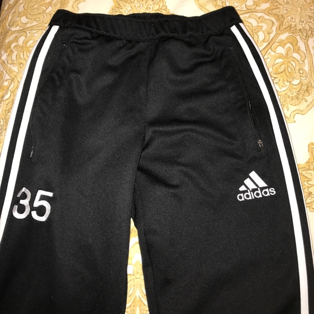 ADIDAS slim zip track pants