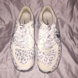 Nike Free 5.0 Cheetah Print White/Grey/Silver