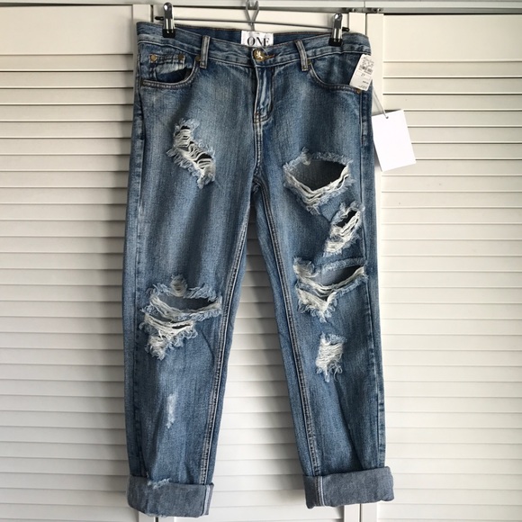 PRICE FIRM❣️NWT One Teaspoon Awesome Baggies - Picture 2 of 7