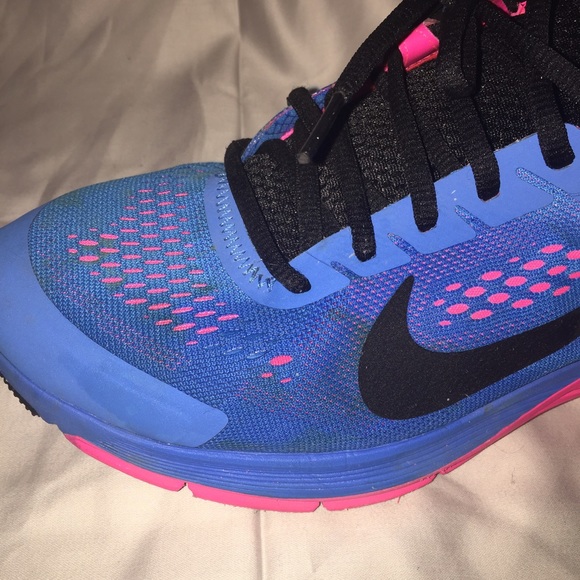 Hot Pink and Blue Nike Zoom Structure 17 - Picture 7 of 7