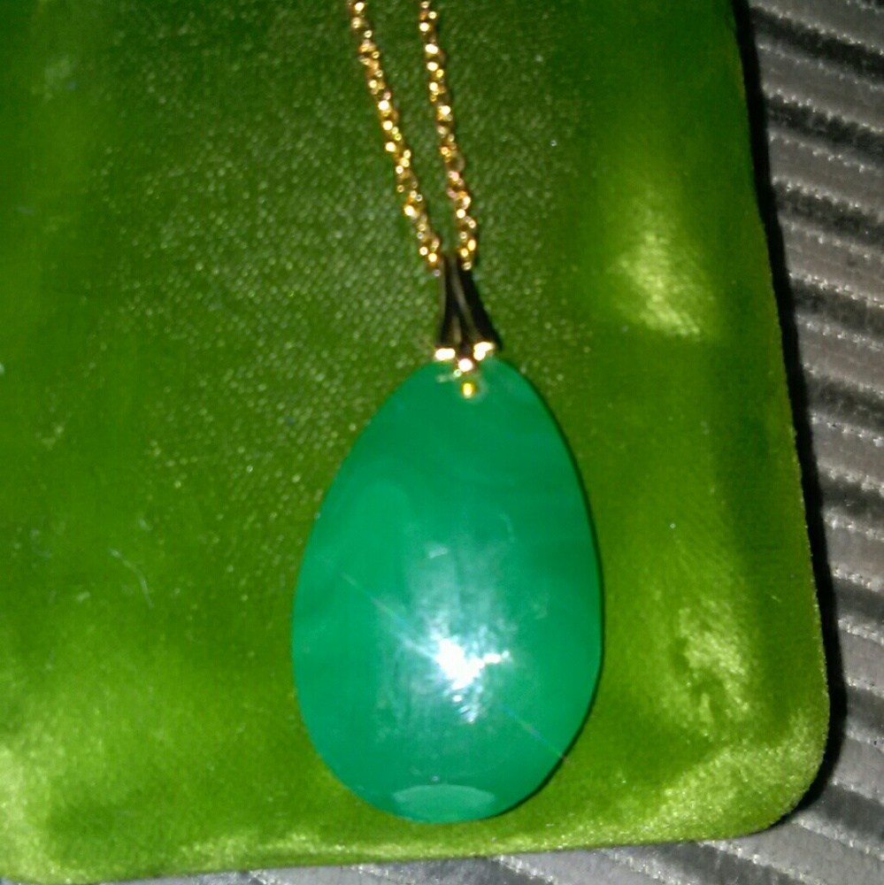 Real jade necklace