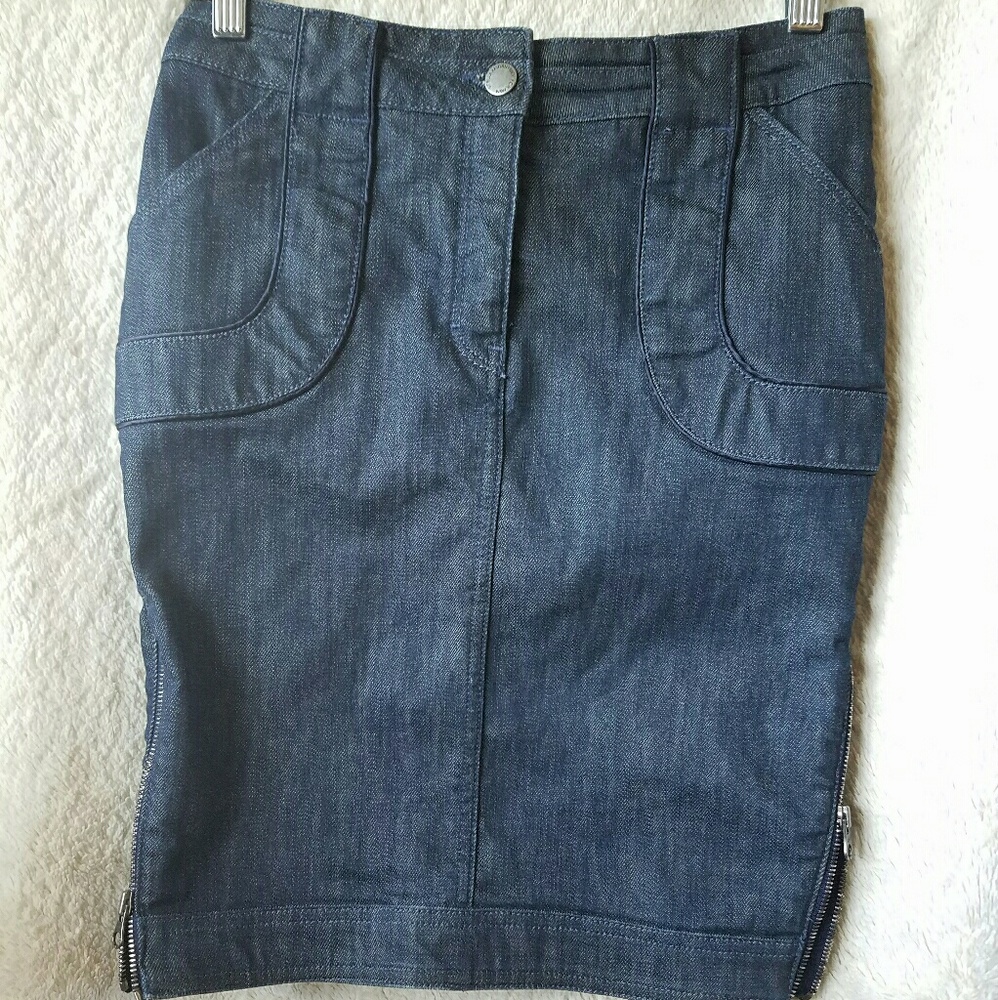 ❌SALE❌ Stella McCartney knee length jean skirt