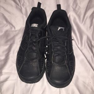 Black Nike Slip Restraint Shoes