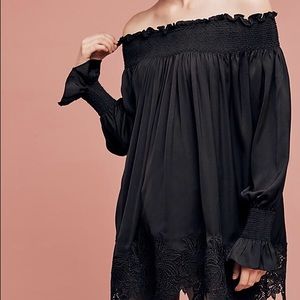 Anthropologie off the shoulder top