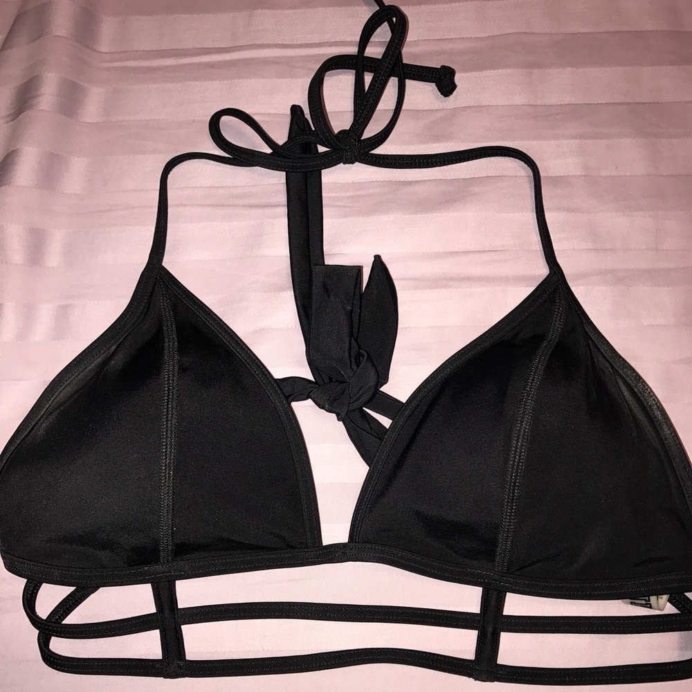 Black Victoria Secret Bikini Top