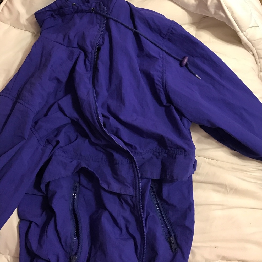 Purple wind breaker