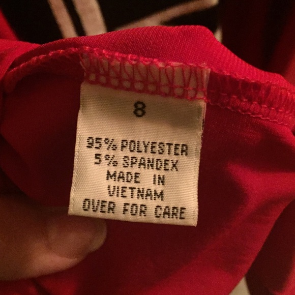 Work or Happy Hour Red Dress - Picture 5 of 5