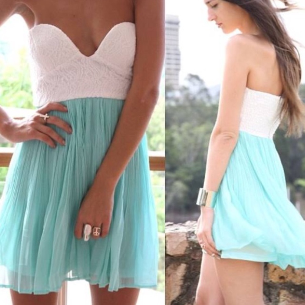 Sabo Skirt Mint Tea Dress