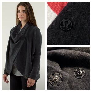 Lululemon It takes two wrap (m/L charcoal)