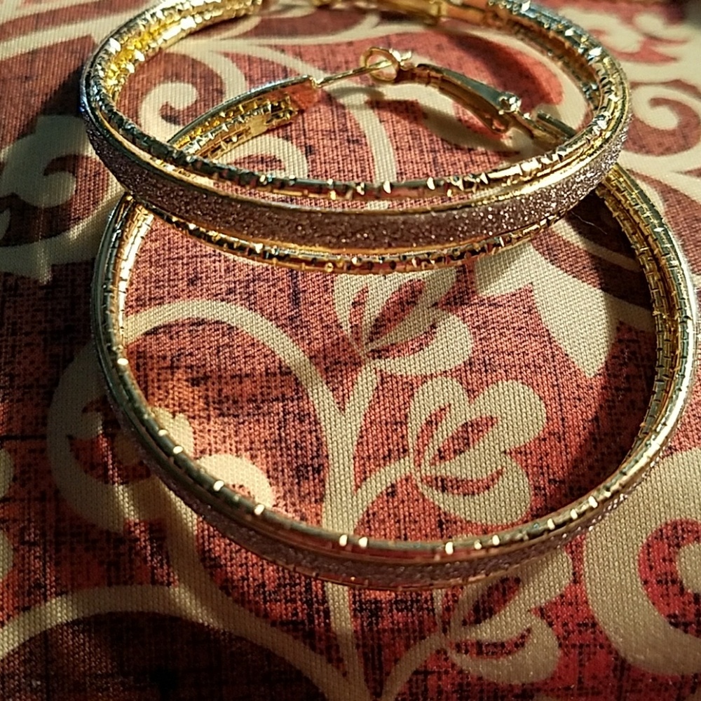 Hoop earrings