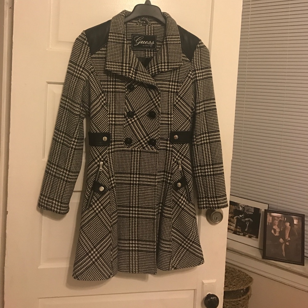 Guess Herringbone Coat