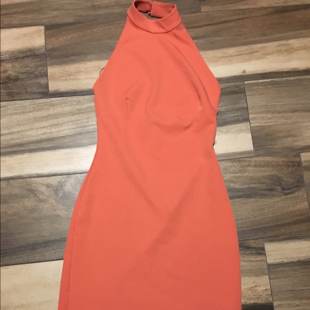 Orange ZARA Summer Dress