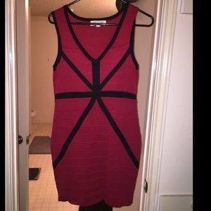 Red Bandage Club Dress