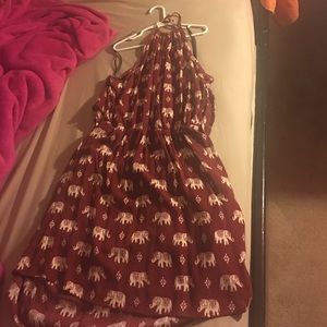 Open back dress- forever 21