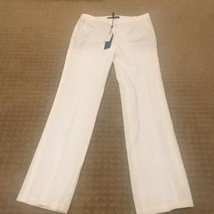 Bcbg white trousers