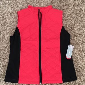 Exertek coral and black vest