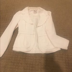 Nanette lepore off white blazer