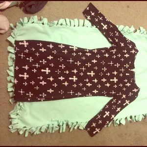 Black and white cross dress