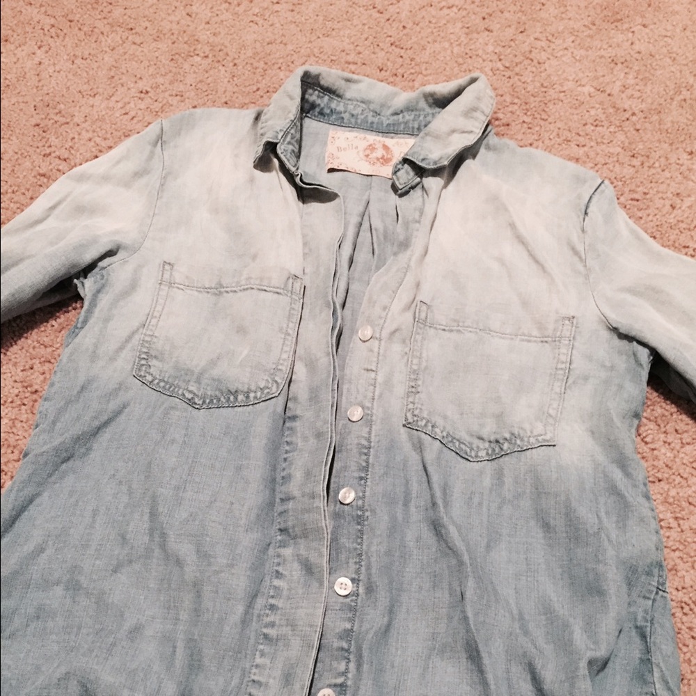 Bella dahl denim shirts