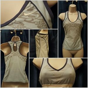 FINAL PRICE Blue / Gray Nike Tank Top size Small