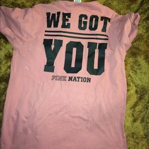 Pink nation shirt