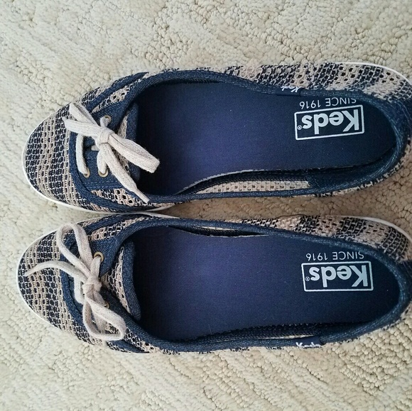 Keds Shoes - Keds ~ Tea-Cup Crochet Stripes Shoes