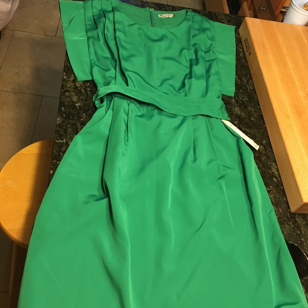 Green dress