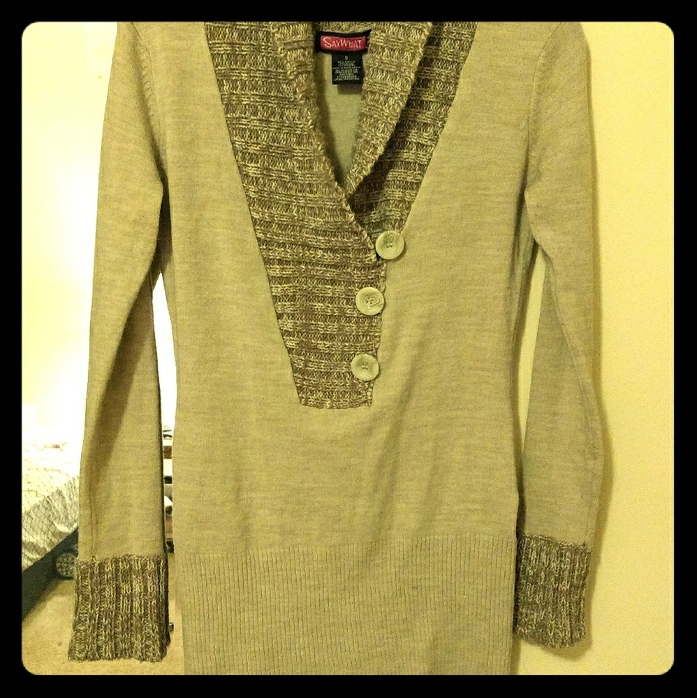 Sweater Tunic/dress