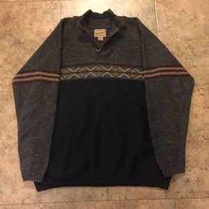 Vintage 1/4 Zip Woolrich Wool Sweater Vintage 1/4 Zip Woolrich Wool Sweater