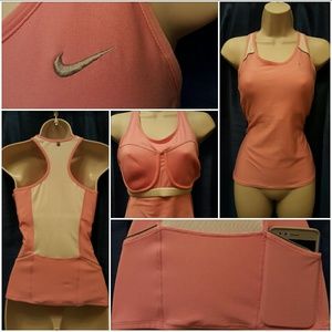 Pink Nike Tank Top size Large