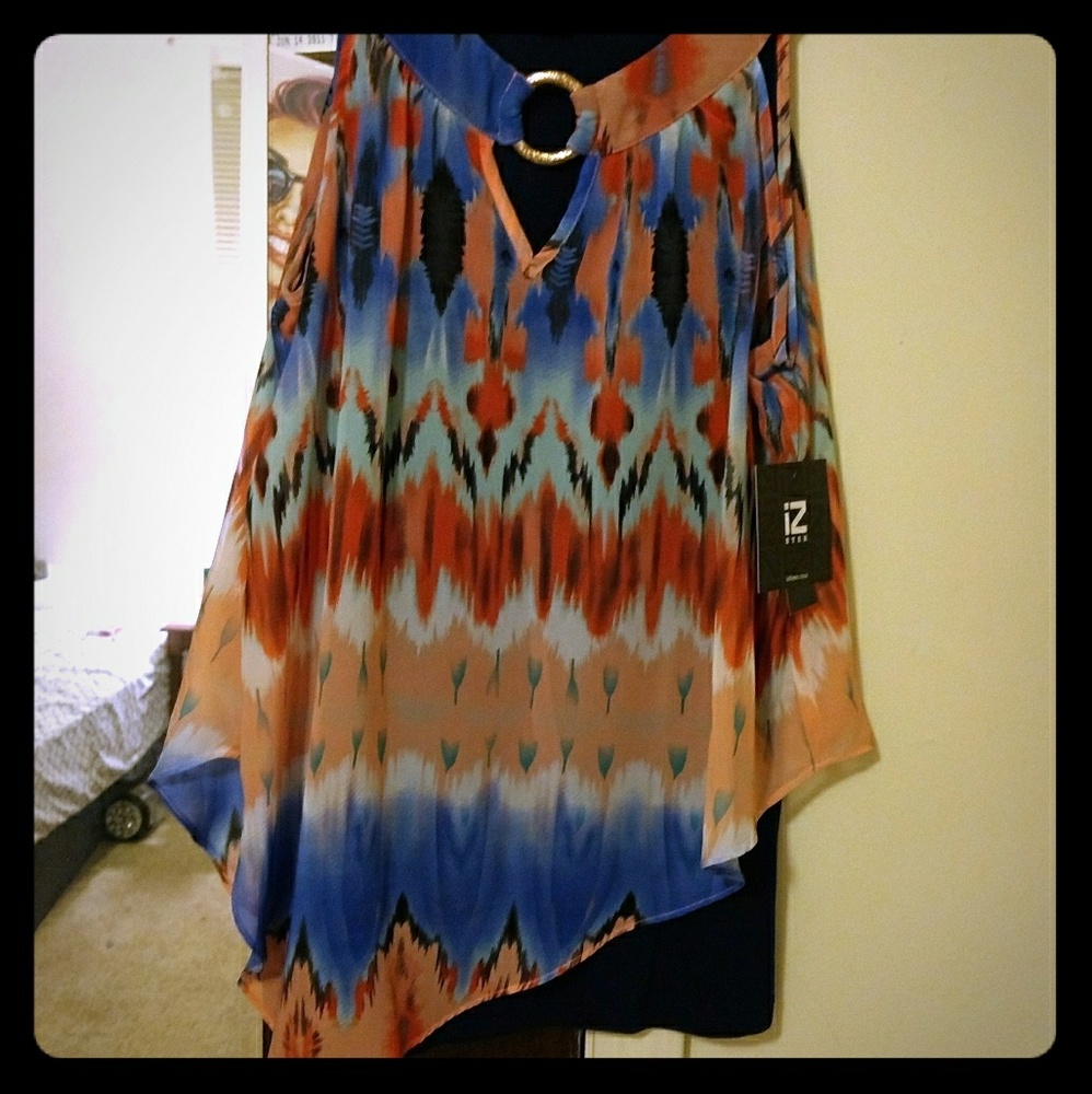 Tie dye blouse