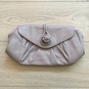 Banana Republic Leather Clutch