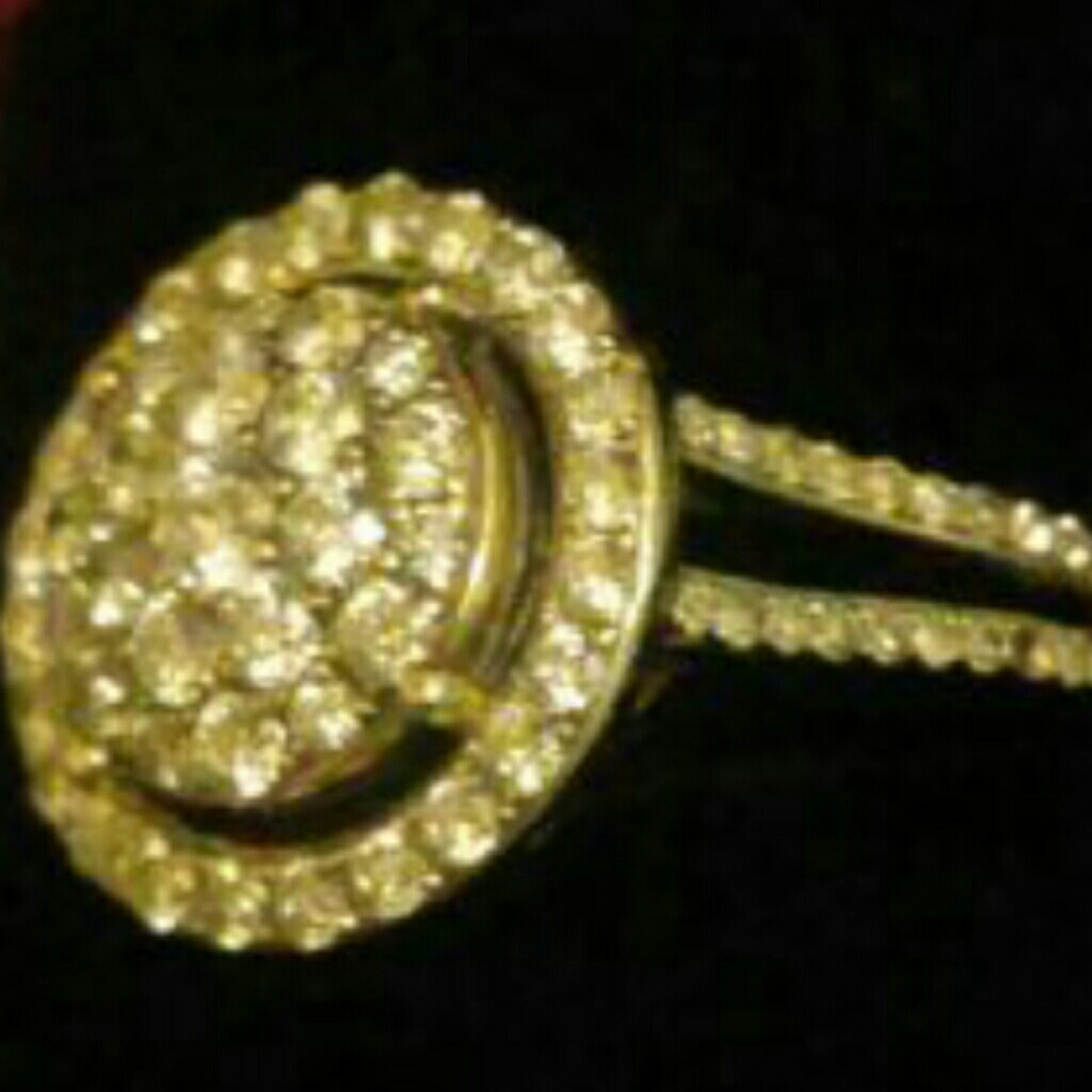 14K YG 1ctw diamond ring