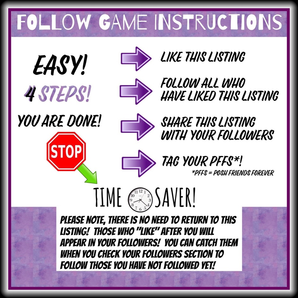 NEW FOLLOW GAME! - Picture 3 of 3