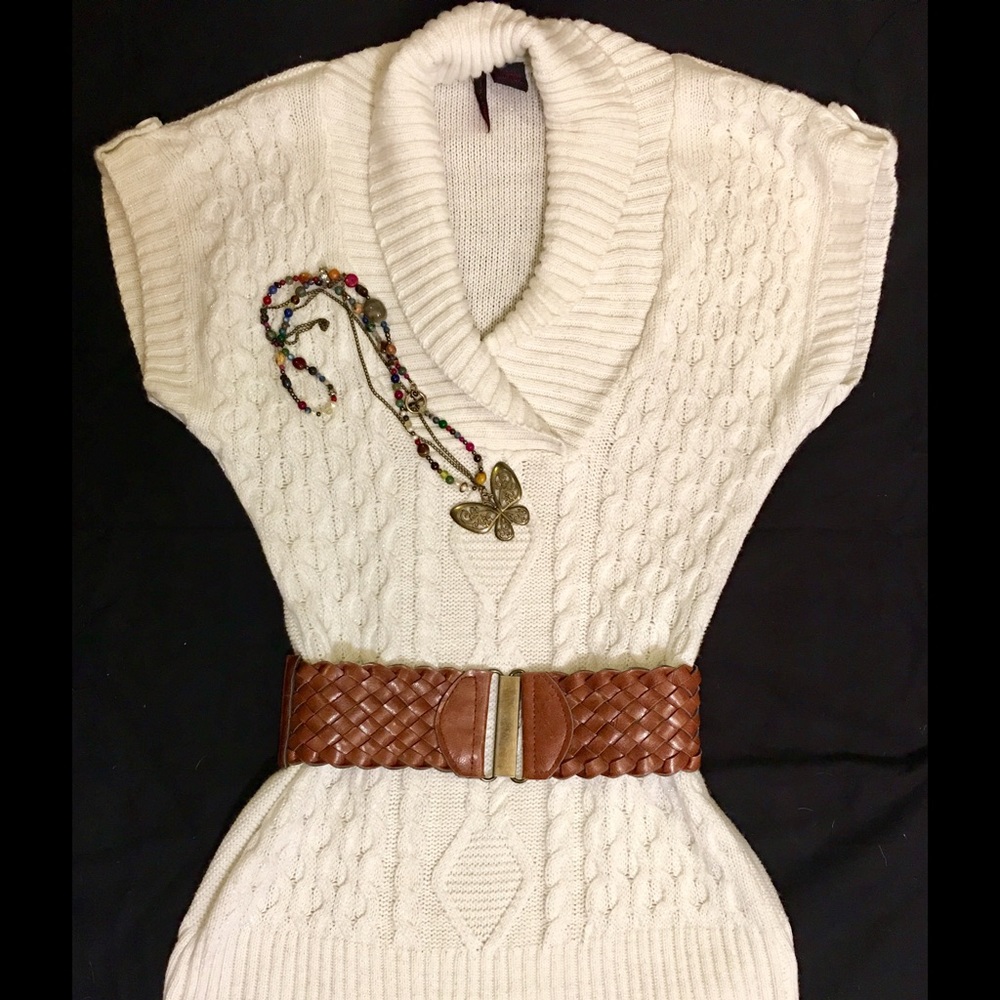 Heart & Crush Short Sweater Dress