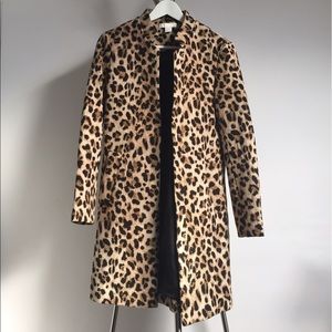 H&M Coat - Leopard Print