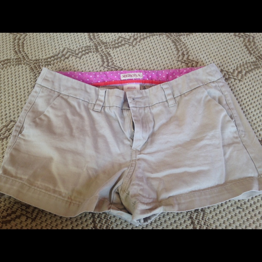 Merona Khaki shorts