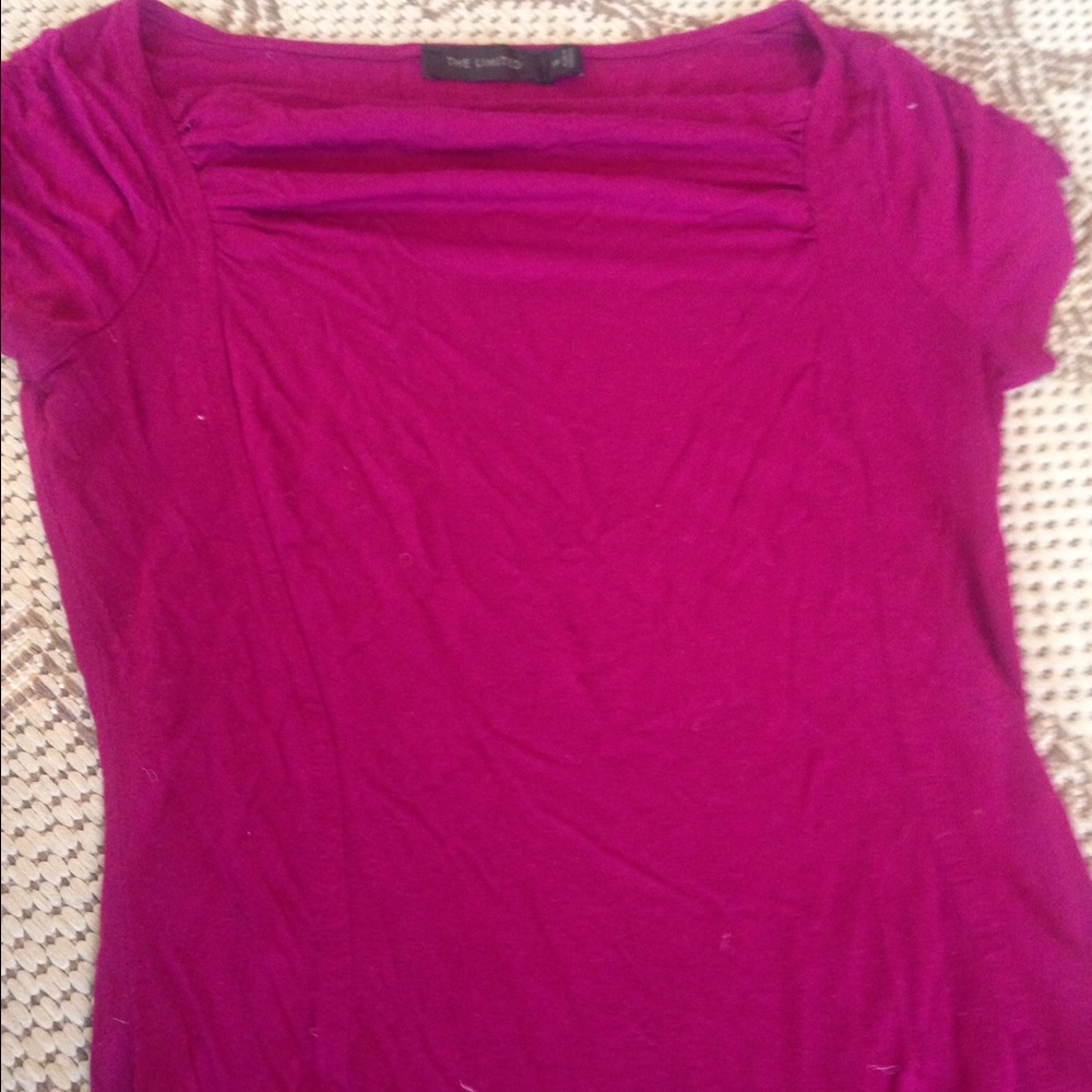 The limited short sleeve blouse