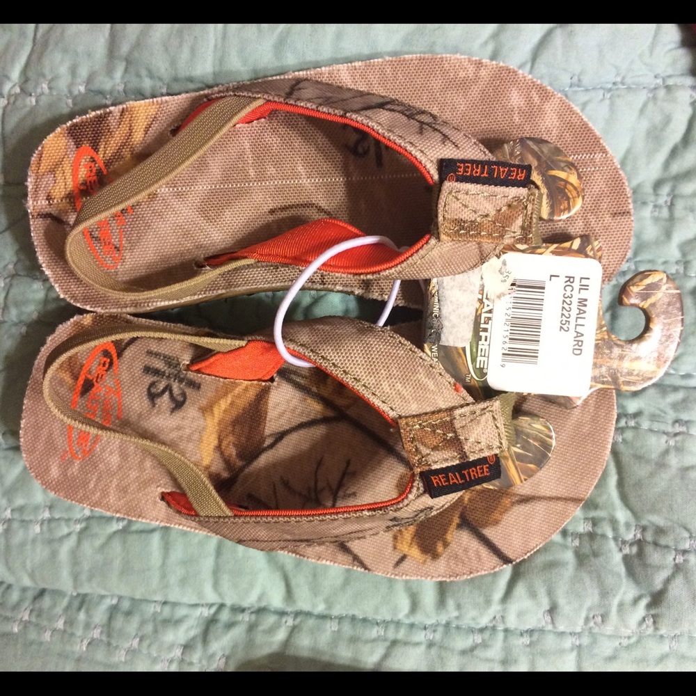 Toddler Realtree Flip Flops