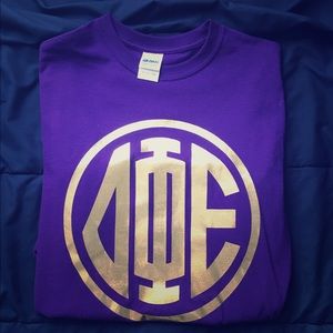 Long sleeve purple dphie