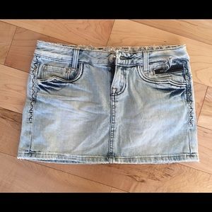 Rerock for Express Jean Skirt